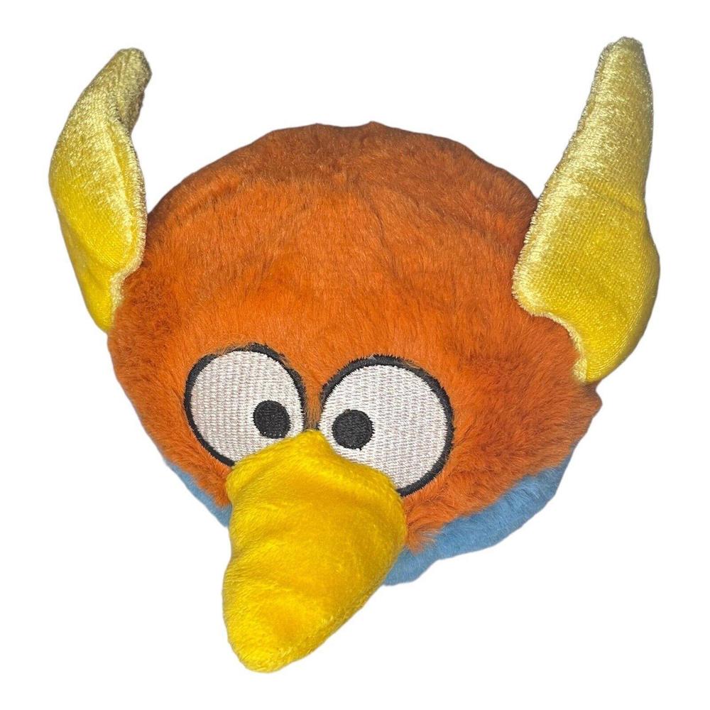 Angry Birds Space Lightning Plush Blue/Orange Bird No Sound  5"!